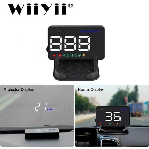 Johnny 2021 A5 HUD satellite Newest GPS speedometer car hud head up display KM/h MPH For Car Bike Motorcycle Auto Accessories