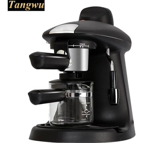 Espresso machine is a semi-automatic household coffee pot with high pressure steam