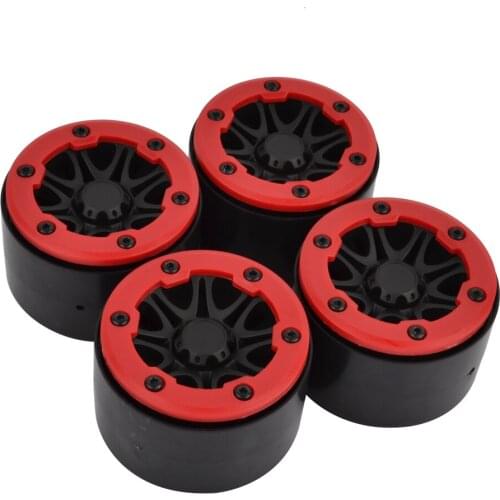 RC 2.2" Beadlock Wheel Rims for Axial SCX10 Yeti/Wraith 90034 90035 1/10 RC Rock Crawler car