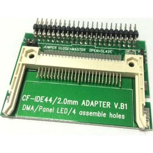 Compact Flash CF to IDE 44 pins 2.5" HDD Hard Disk Drive Adapter for Laptop Mini iTX