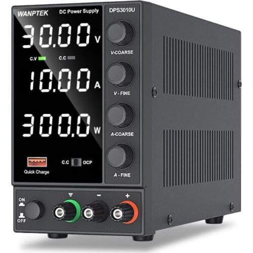 Wanptek DPS3010U 30V 10A USB DC Laboratory Power Supply Adjustable 60V 5A Voltage Regulator Stabilizer Switching Power Supply