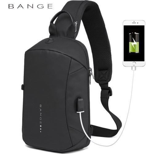 2021 New Anti-theft Multifunction Crossbody Bag Shoulder Messenger Bags Male Waterproof Short Trip Chest Bag Pack for Men