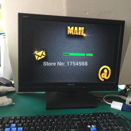 Room escape e-mail system prop enter right password via computer to unlock and get email clues and open 12V EM Lock