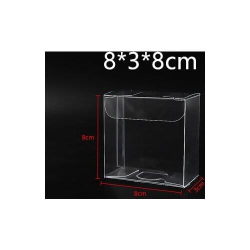 New PVC Gift Box Transparent Packaging Favor Boxes Decoration Chocolate Bags Candy Boxes Wedding Party Supplies Plastic Boxes