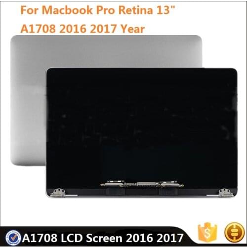 Genuine Full Assembly LCD Screen For Macbook Pro Retina 13" A1708 2016 2017 Year EMC 2978 EMC 3164 Laptop Display Repair