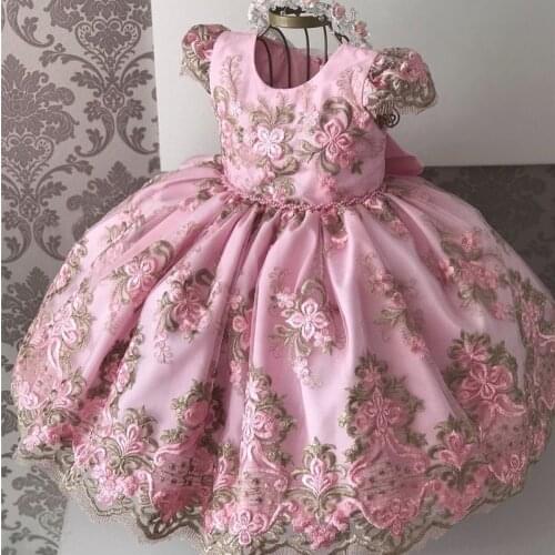 Girls Halloween Dress Up Christmas Dress For Girls 4-10Y Kids Pink Dress Princess Dress Wedding Dress 2021 Vestidos