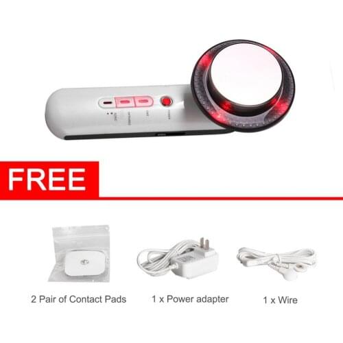 Pro Weight Loss Anti-Cellulite Fat Burner Galvanic Infrared Ultrasonic Therapy Tool Ultrasound Cavitation Body Slimming Massager