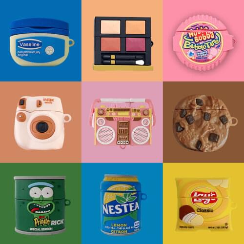 Luxury 3D Case For AirPods 1 2 Pro Charing Box Soft Silicone Wireless Bluetooth Earphone Protective cover coque For AirPods 1 2