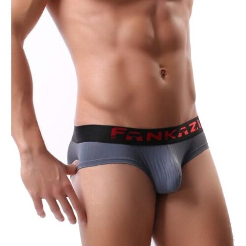 Sexy Underwear Men U Bulge Nylon Briefs Men Panties Calzoncillos Hombre Slip Gay Underwear Penis Mens