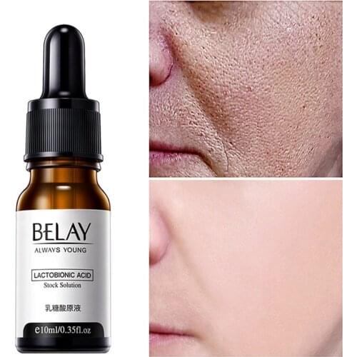 Belay Pore Instant Perfection Serum Lactobionic Acid Solution Face Serum Minimize Pores Oil-Control Whitening Anti-Wrinkle
