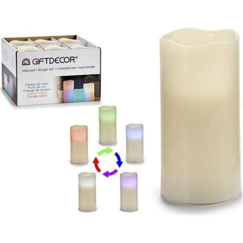 LED Candle Multicolour 15 cm