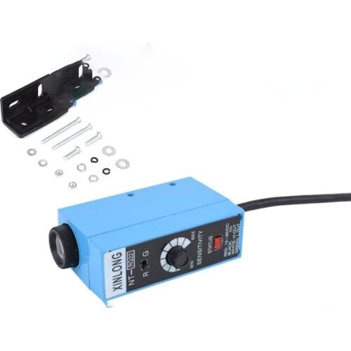 High Accuracy Color Sensor NT-RG22 NT-WG22NT-BG22 NPN bag splitter tracking electric eye correction photoelectric Sensor