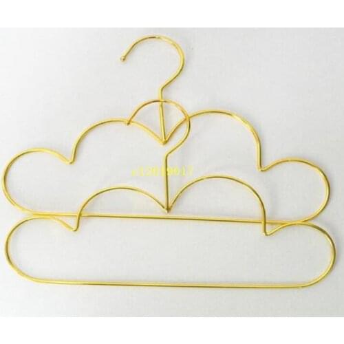 150PCS Nordic Style Cloud Hanger for Children Kids Metal Hanger Rack Non Slip Scarf Towel Clothes Organizer