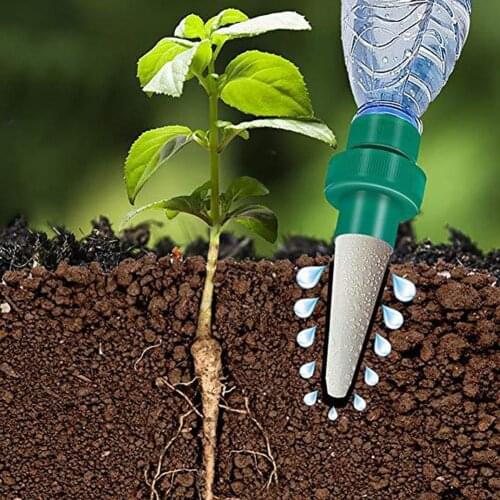 2Pcs Unique PP Water Dripper Automatic Water-saving Portable Adjustable Easy to Use Wide Application Plant Drippers for Garden