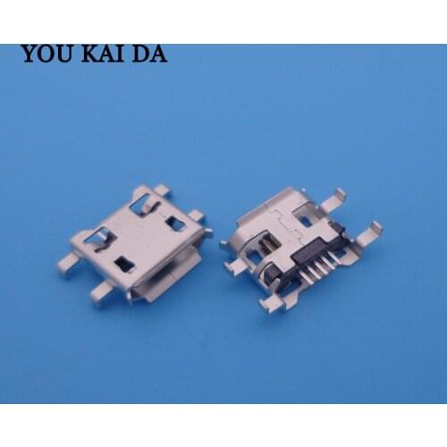 300pcs Mini Micro USB jack charging port Connector For Huawei tail sockect C8500 C8600 U8150 U8800 C8300 T8300