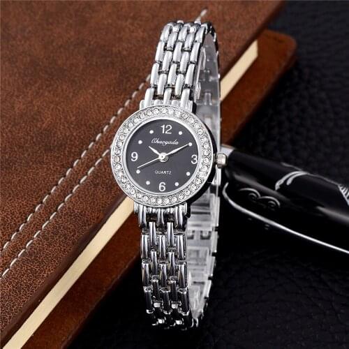 Fashion Silver Stainless Steel Women Bracelet Watches Luxury Woman Rhinestone Watch Casual Ladies Watch Female Clock Reloj Mujer