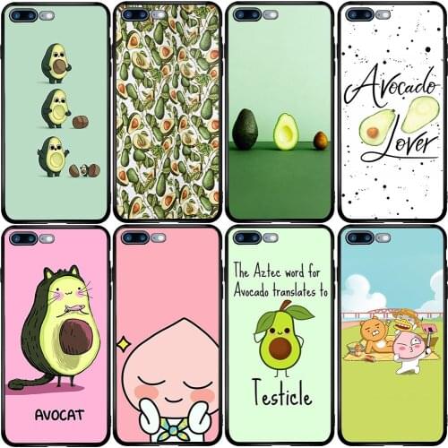 Cover Case for Xiaomi Redmi Note 10 9 9S 9A 8 8T 7 6 7A 6A 5A 5 A1 A2 A3 Pro Max Plus Avocado Peach