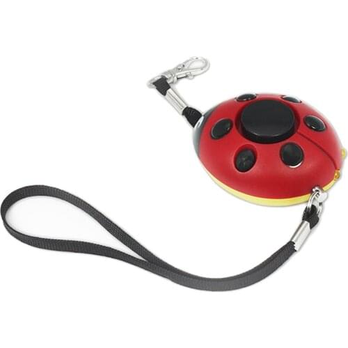 Self Defense Alarm 130dB Beetle Girl Women Security Protect Alert Personal Safety Alarms Scream Loud Keychain Emergency Alarm