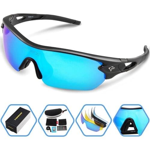 Polarized Sports Sunglasses for Men Women Cycling Running Driving Fishing Golf Hiking Glasses Professional Athletes Eyewear