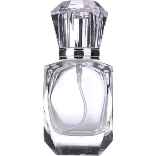 30ML Empty Acrylic Spray Bottle Wholesale Pressure Spray Bottles Air Freshener Bottles Toner Bottles Crystal Alcohol Bottle