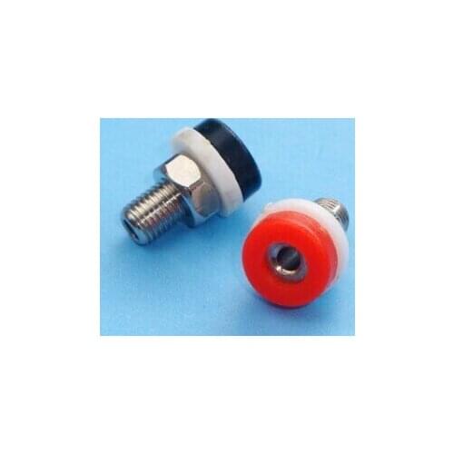 100PCS mini brass 2mm Banana female Socket JACK terminals connector for 2 mm banana plugs