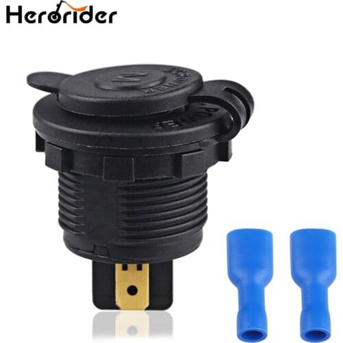 12V Waterproof Cigarette Lighter Power Outlet Car Motorcycle Boat for European Cigarette Lighter Power Socket