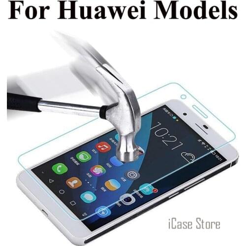 2.5D 9H Screen Protector Tempered Glass For Huawei Honor 8 6 Plus 7 4C 5C 6X 4X P6 P7 For Huawei P8 Lite 2017 P10 Toughened Film