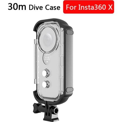 30m Waterproof for insta360 X Dive Case Protective Housing Shell For action insta 360 Camera Accessories