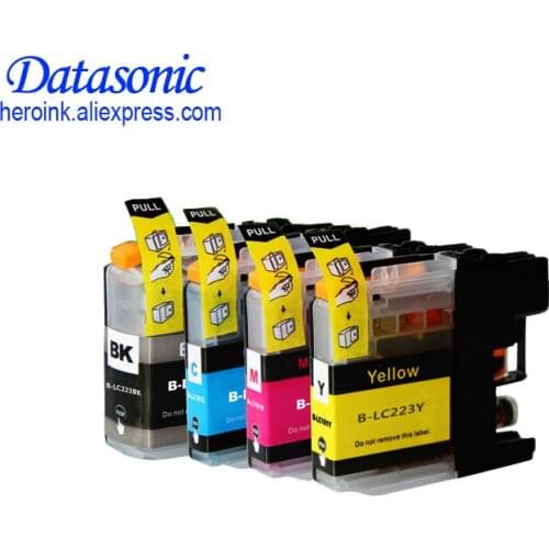 4pcs for LC223 ink cartridge LC 223 LC223XL For Brother DCP-J562DW DCP-J4120DW MFC-J480DW MFC-J680DW MFC-J880DW MFC-J4620DW
