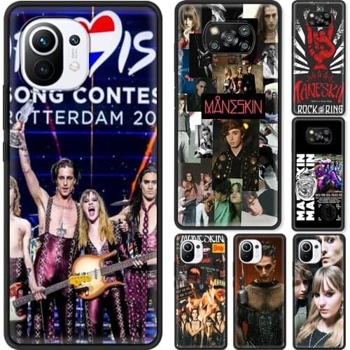 Maneskin Damiano David Phone Cover For Xiaomi Poco F3 M3 X3 NFC F1 Shell Smartphone Case for Mi Note 10 Pro Lite Guscio Fundas