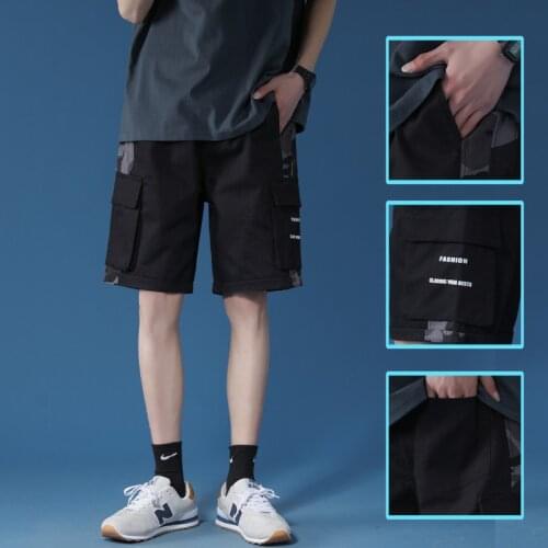 Baggy Jeans Men Summer Bermuda Male Vintage Stretch Knee Man Oversize Jeans Brand 2021