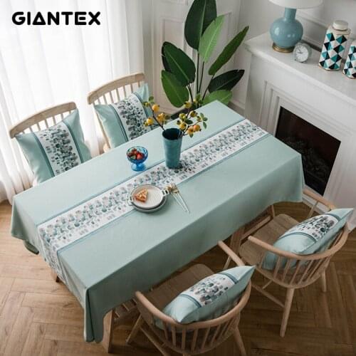 GIANTEX Decorative Table Cloth Tablecloth Rectangular Tablecloths Dining Table Cover Obrus Tafelkleed mantel mesa nappe U2099