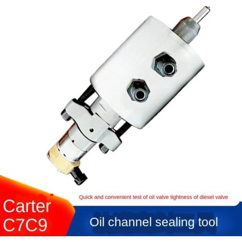 For CAT C7C9 C-9 Diesel Engine Oil Passage Sealing Test Tool Diesel Valve Sealing Test Oil Valve