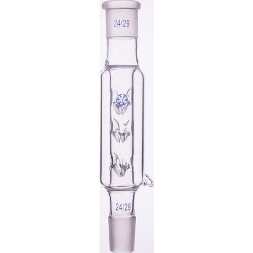 Insulation belt sandwich vacuum thorn-shaped Spine distillation column,24/29,Spike-shaped distillation tube,Rectification column