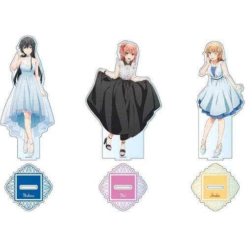 Love Anime My Youth Romantic Comedy Is Wrong, As I Expected Hikigaya Hachiman Yukinoshita Yukino Acrylic Stand Figure Model Gift