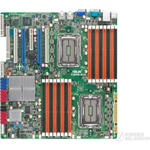 Original Dual Server Motherboard for for ASUS KGPE-D16 Socket G34 DDR3 G34 Desktop motherboard Free shipping
