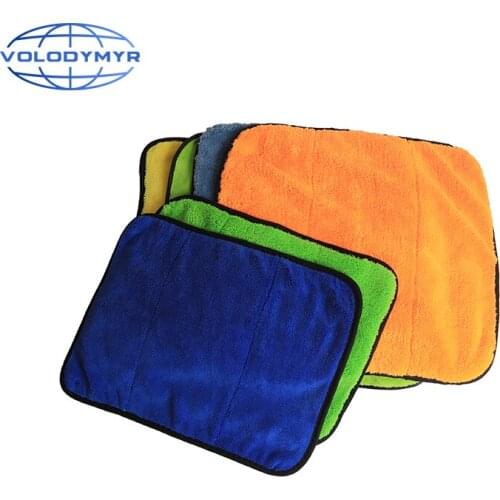 Microfiber Towel Car Cleaning Cloth 880gsm Highly Absorbent Window Cleaner for Car Wash Detail Clean Auto Detailing Washing