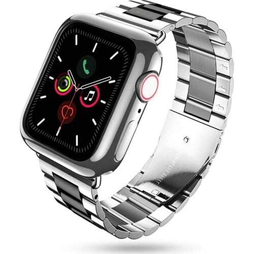 For apple watch band 44mm 40mm 42mm 38mm iwatch 5/4/3/2/1 watchband+full screen protective cover