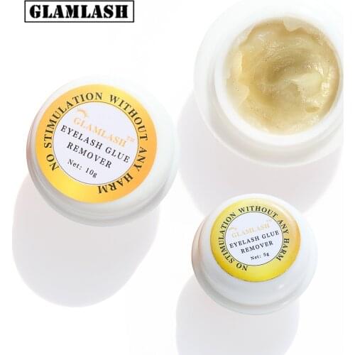 GLAMLASH 5/10/15g Eyelash Extension Glue Remover False Eye lashes Makeup Removers Tool False lash glue remover