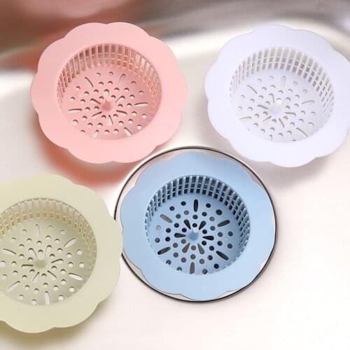 Kitchen press seal ring bathroom bathtub plug channel sink seal filter Creative floor drain pattern simple anti-smudge plug