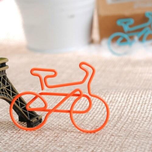 Bicycle clip electric bicycle multicolour paperpaper needle metal bookmark clip befriend metal sports paper clips