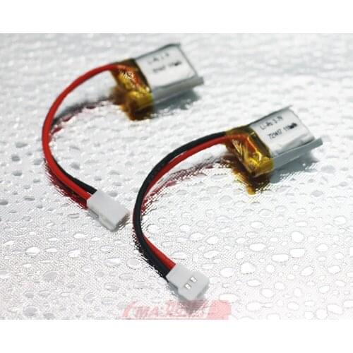 10pcs 721417 3.7V 110mAh 25C Li-Po Battery for Toothbrush Model Airplane Drone Toy
