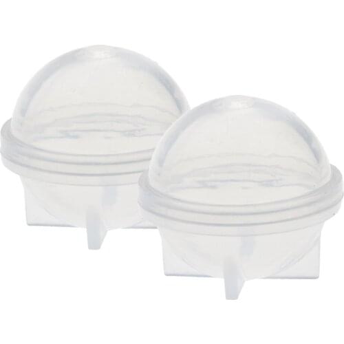 2 Sets Sphere Silicone Soap Jewelry Mold DIY Dried Flower Ornament Mold 20mm