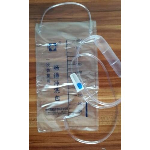 5pcs 1000ml Disposable Medical Enema Bag Disposable irrigation bag intestinal washing bag home healthy care bag