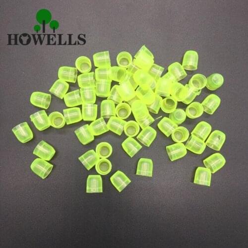 500 pcs Bee Breeding tools Female bee house Larvae incubator Beekeeping equipment Light green