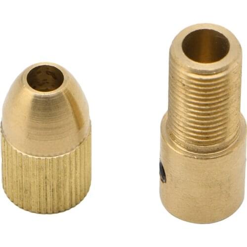 0.5-3mm 7Pcs Small Electric Drill Bit Collet Clamp Micro Twist Drill Tool New