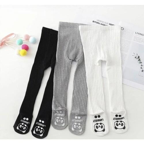Anti-slip cartoon Newborn Baby Tights For Baby Girl Boy Stocking Solid Color Baby Girls Pantyhose Infant Baby Clothing Christmas