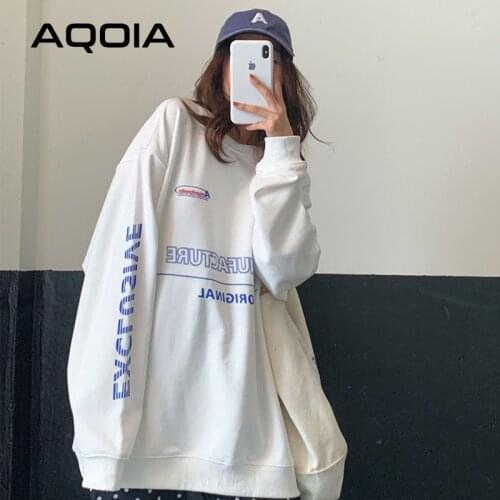 Aqoia Women's Sweatshirts With Inscriptions