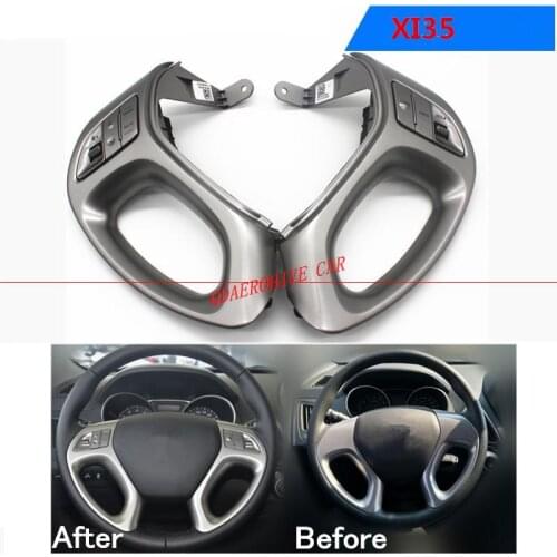 QDAEROHIVE car Cruise Control Switch Button Audio Volume Switch for Hyundai ix35 without bluetooth button