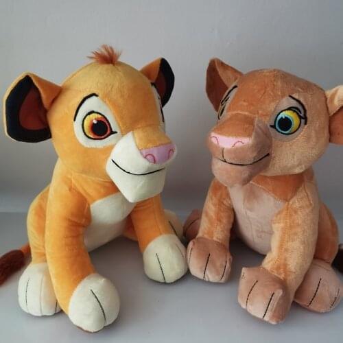 Free Shipping The Lion King Simba doll Young Simba Nala And Mufasa Stuffed Animals Plush Soft Toys Children Boy Gifts